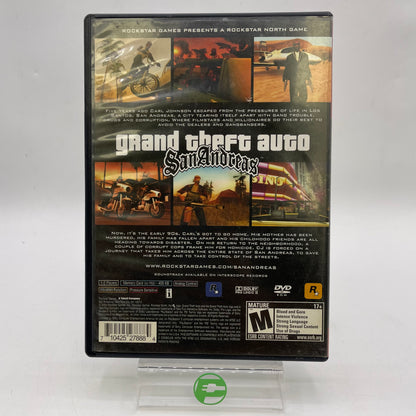 Grand Theft Auto San Andreas (PlayStation 2 PS2, 2004)