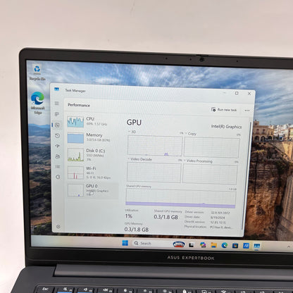 Asus ExpertBook B1 B1403CTA 14" N150 0.8GHz 4GB RAM 128GB SSD