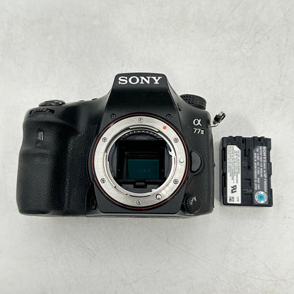 Sony Alpha 77 II 24.3MP Digital SLR DSLR Camera Body Only 16282 ShutterCount