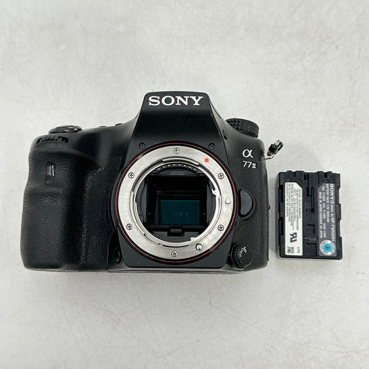 Sony Alpha 77 II 24.3MP Digital SLR DSLR Camera Body Only 16282 ShutterCount