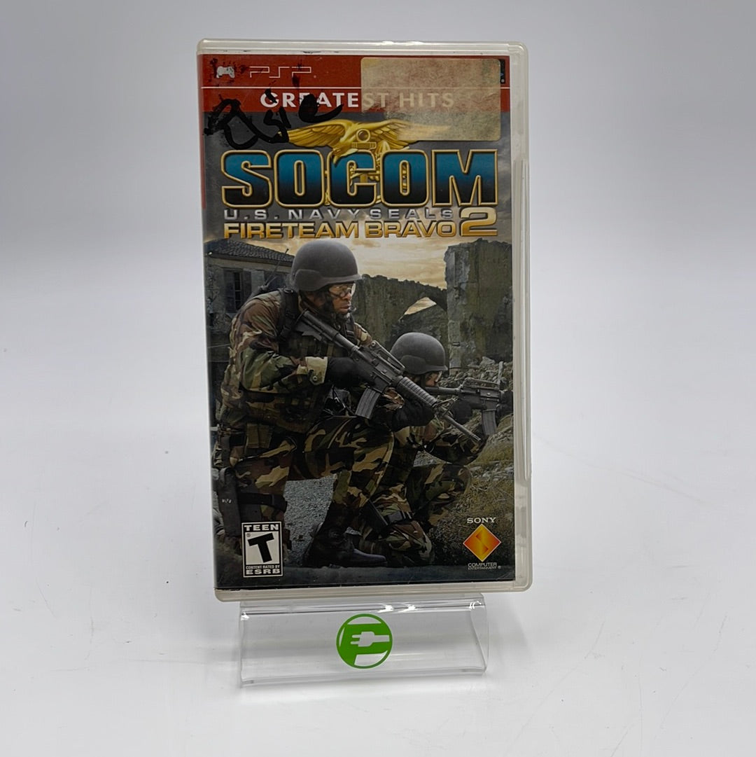 SOCOM US Navy Seals Fireteam Bravo 2  (Sony PlayStation Portable PSP,  2006)