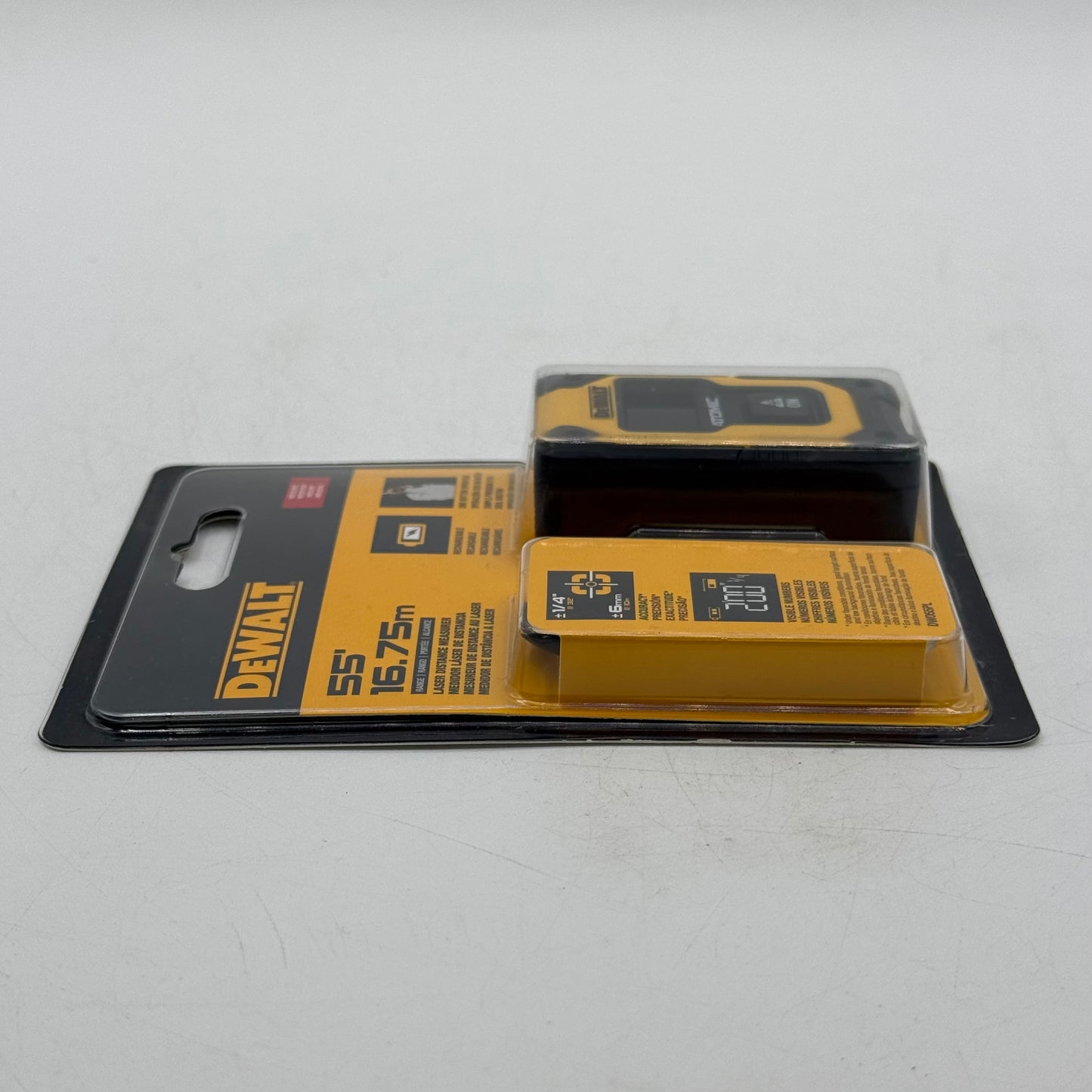 New DeWalt DW055PL ATOMIC Compact Series 55 ft Pocket Laser Distance Measurer