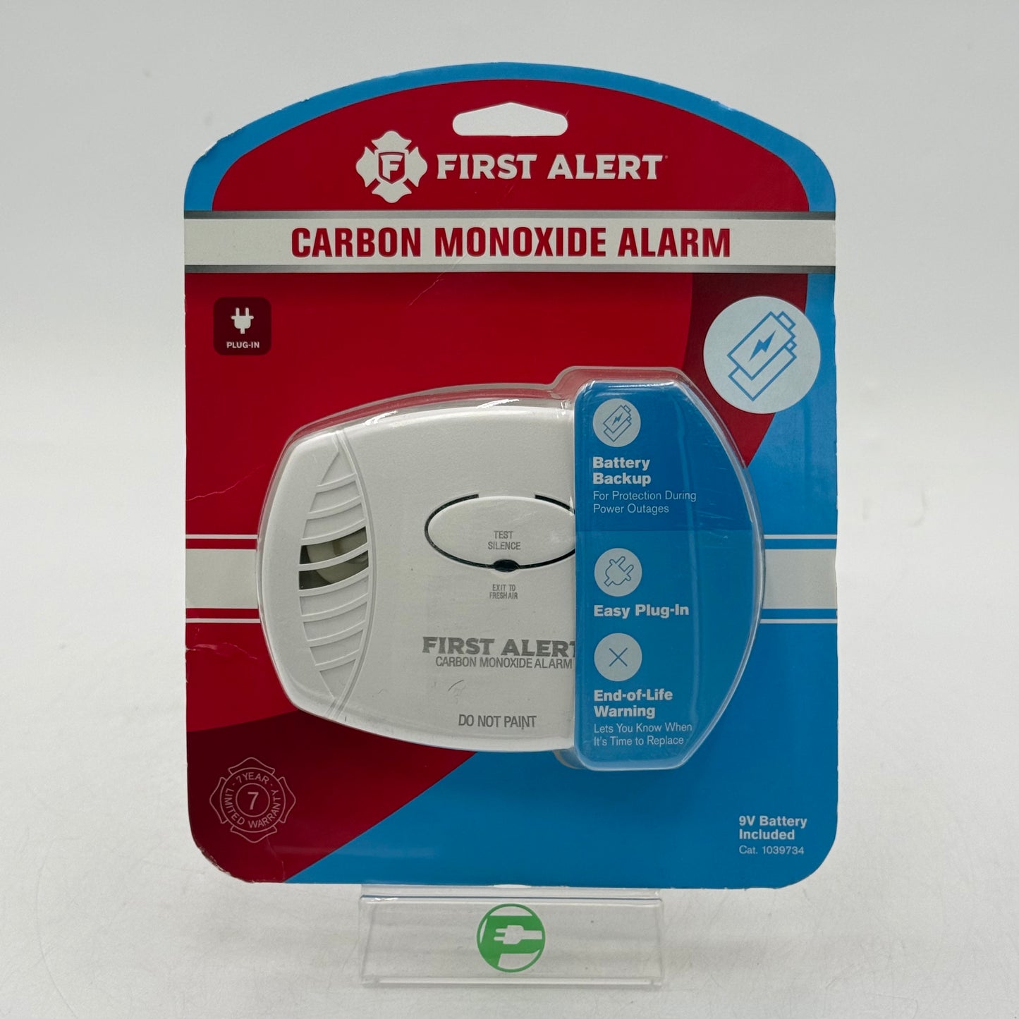 New First Alert Carbon Monoxide Alarm CO Detector White 1039734