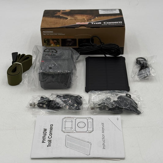 New Maxdone Solar-Powered Wildlife Trail Camera PH960W