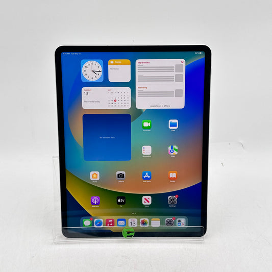 Unlocked Apple iPad Pro 12.9" 6th Gen 128GB 16.7 Silver MP5Y3LL/A