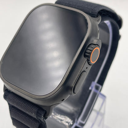 Unlocked Apple Watch Ultra 3 49MM Black Titanium Black Alpine Loop MF0Q4QF/A