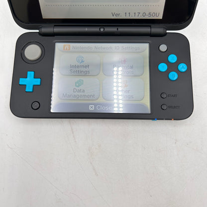 New Nintendo 2DS XL Handheld Game Console JAN-001 Black/Turquoise