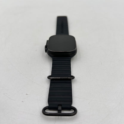 Unlocked Apple Watch Ultra 2 49MM Black Titanium Black Ocean Band MX4P3LW/A