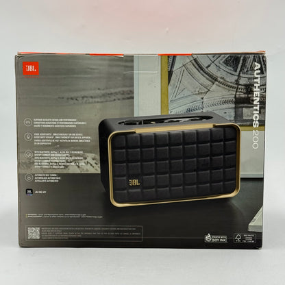 New JBL Authentics 200 Wireless Smart Home Speaker Black JBLAUTH200BLKAM