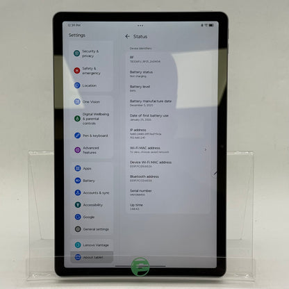 WiFi Only Lenovo Idea Tab 128GB Luna Grey TB336FU