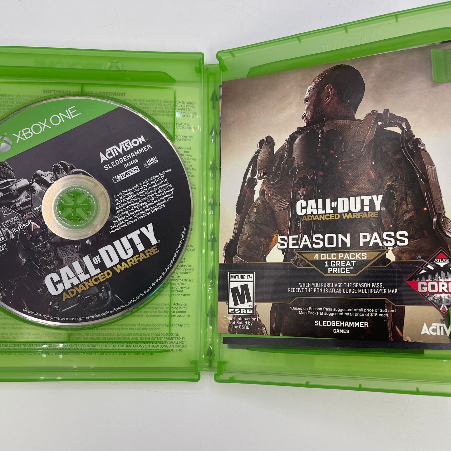 Call of Duty Advance Warfare (Microsoft Xbox One, 2014)