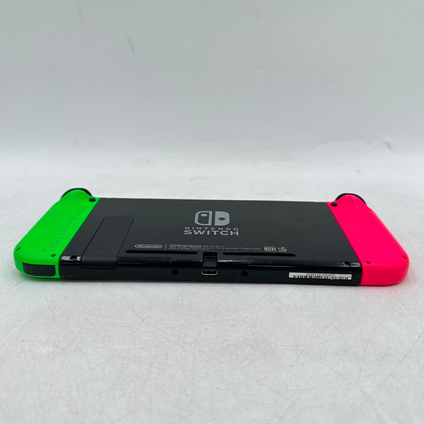 Nintendo Switch v2 Video Game Console Only HAC-001 (-01) Neon Pink/Neon Green
