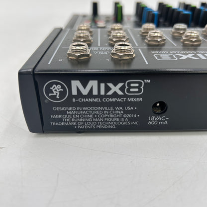 Mackie Mix8 8-Channel Compact Mixer