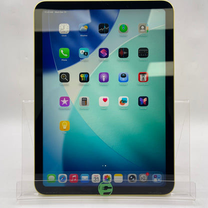 WiFi Only Apple iPad 10th Gen 64GB Yellow MPQ23LL/A