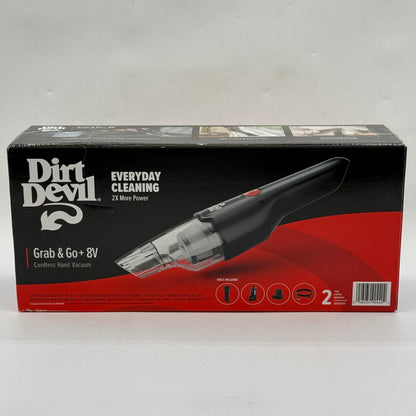 New Dirt Devil Grab & GO BD30100V 8V Cordless Hand Vacuum