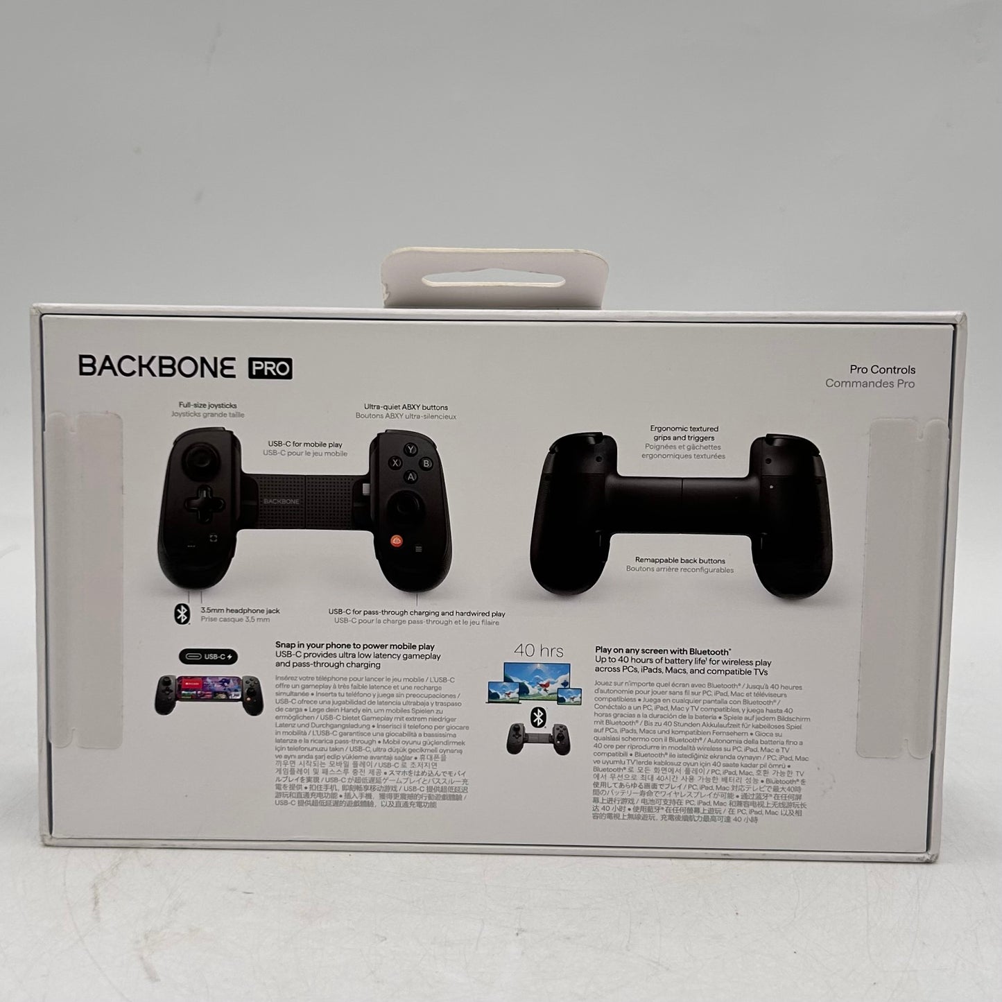 New Backbone Pro USB-C Mobile Game Controller BB-N1-B-A