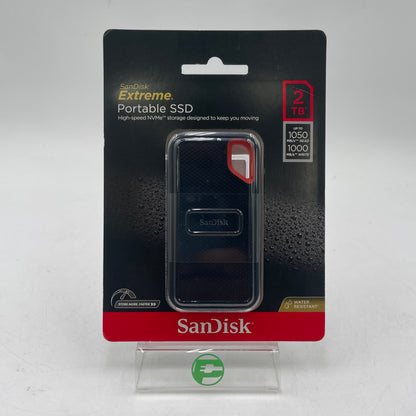 New Sandisk Portable Extreme Portable SSD 2TB USB-C to USB-C 