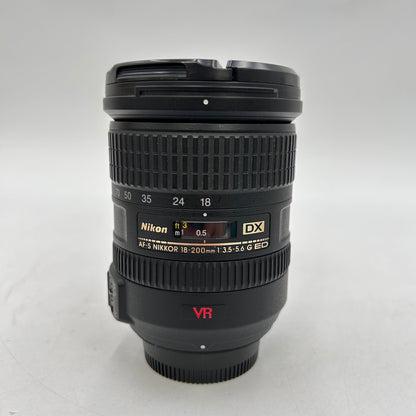 Nikon AF-S NIKKOR 18-200mm f/3.5-5.6 Zoom Lens F