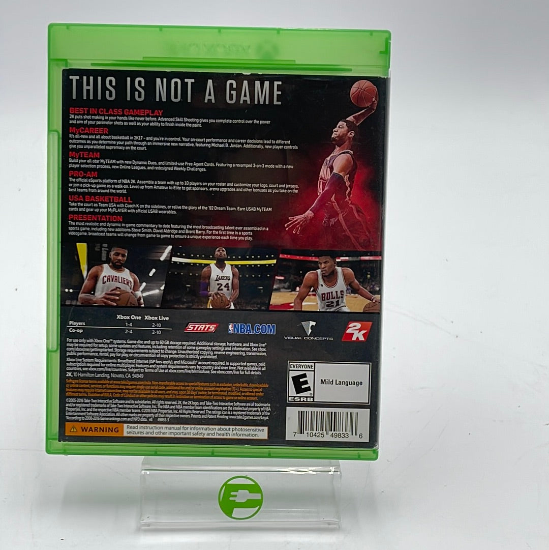 NBA 2K17  (Microsoft Xbox One,  2016)