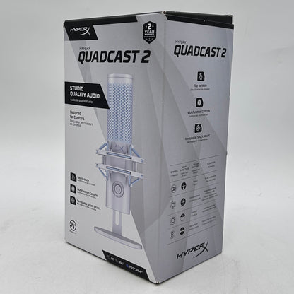 HyperX Quadcast 2 20Hz - 20kHz Condenser Studio Microphone QDC002