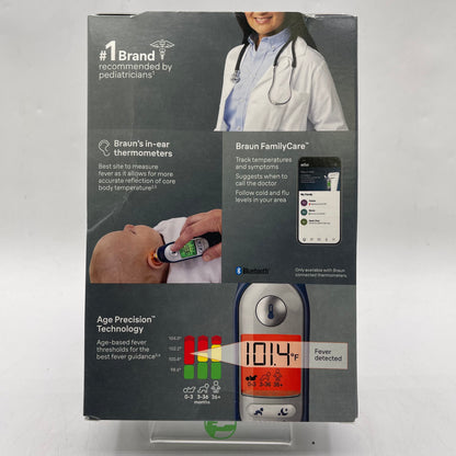 New Braun ThermoScan 7 Ear Thermometer IRT6520BUS