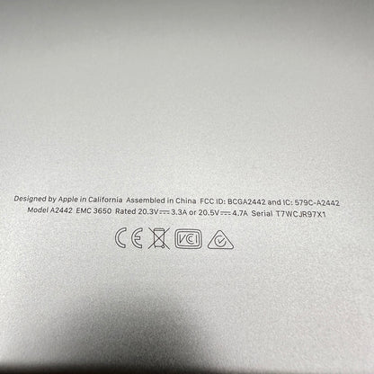 2021 Apple MacBook Pro 14" M1 Pro 14C GPU 3.2GHz 16GB RAM 512GB SSD A2442
