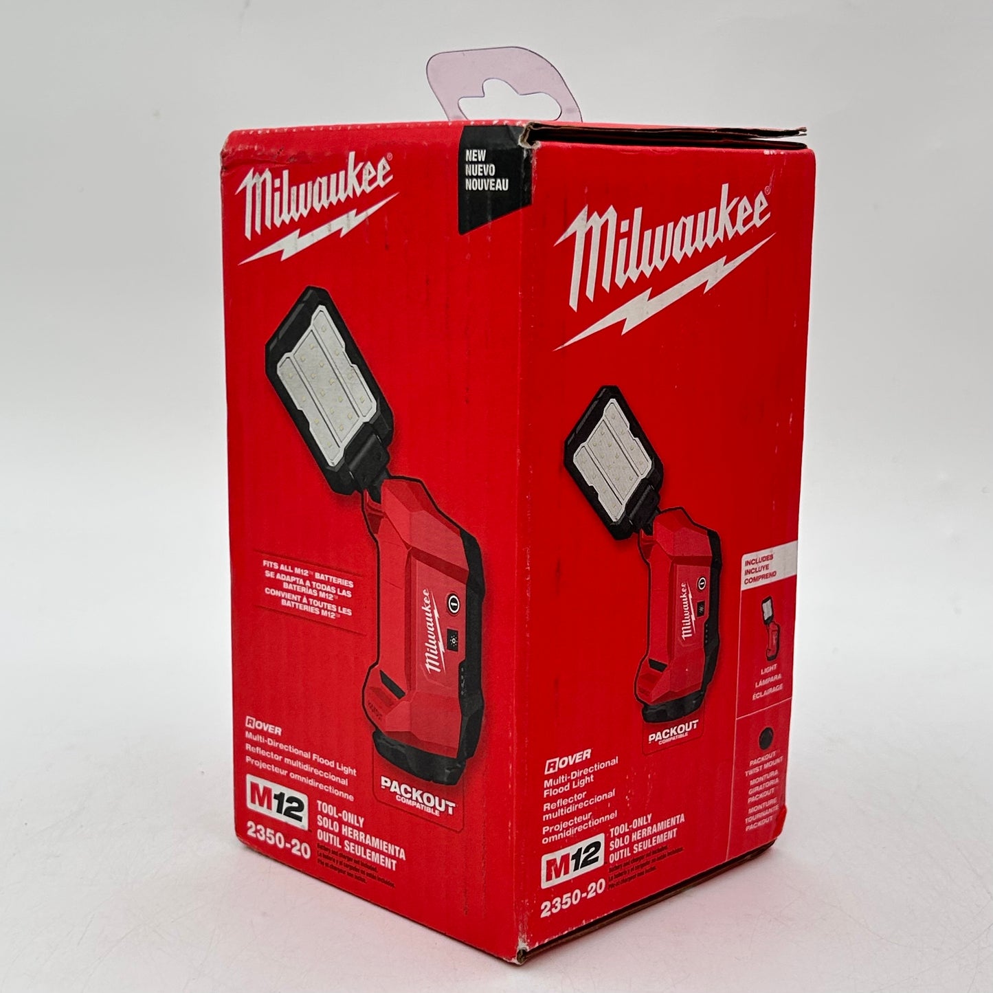 New Milwaukee 2350-20 M12 12V Multi-Directional Flood Light