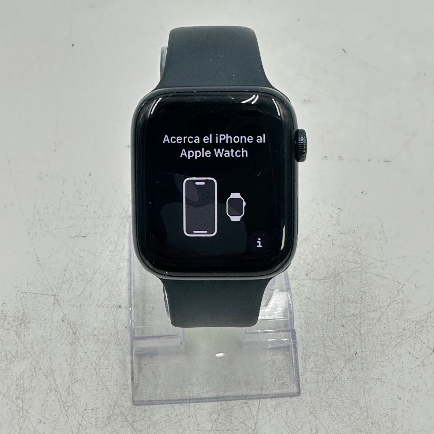 Unlocked Apple Watch SE 2nd Gen 44MM Black Aluminum w/ Black Sport Band