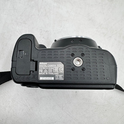 Nikon D3300 24.2MP DSLR Camera 33296SC + AF-S Nikkor 18-55mm Lens