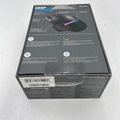 New Logitech G502 X Plus 910-006160 Wireless Gaming Mouse Black
