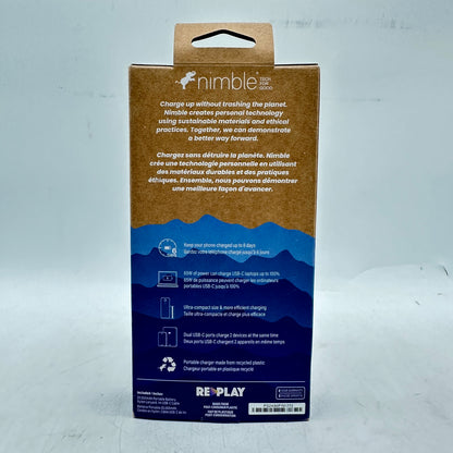 New Nimble Champ Pro USB-C Fast Charging Power Bank NB-CPC-20K2C-11483