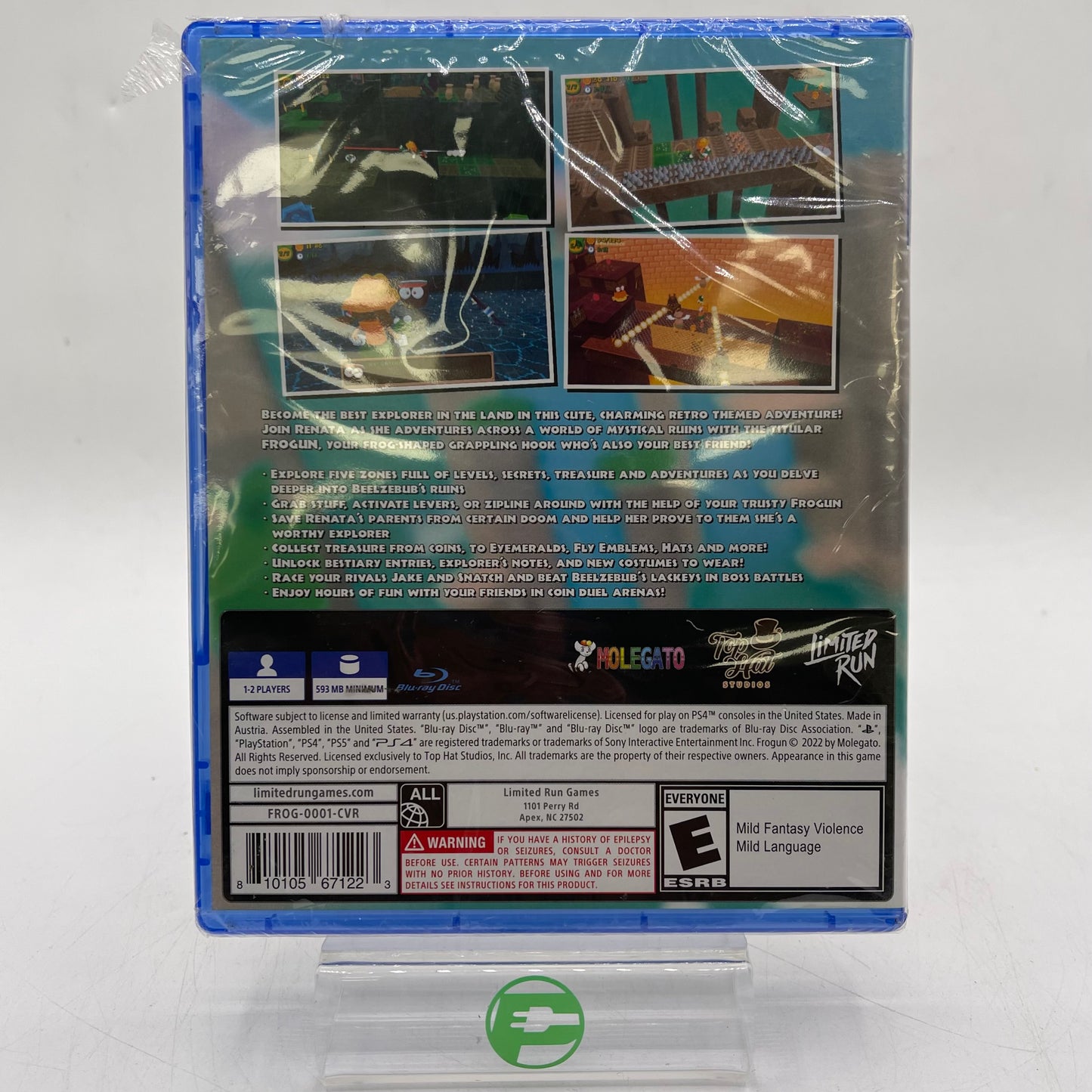 New FroGun (Sony PlayStation 4 PS4, 2022)