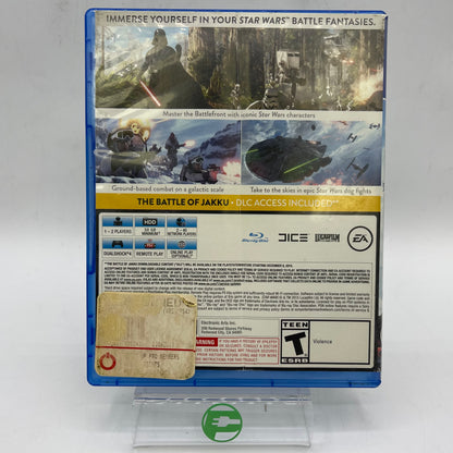 Star Wars Battlefront (Sony PlayStation 4 PS4, 2015)