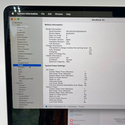 2025 Apple MacBook Air 13" M4 8C GPU 4.5GHz 16GB RAM 256GB SSD A3240