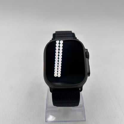 Unlocked Apple Watch Ultra 3 49MM Black Titanium Black Alpine Loop MF0X4LW/A