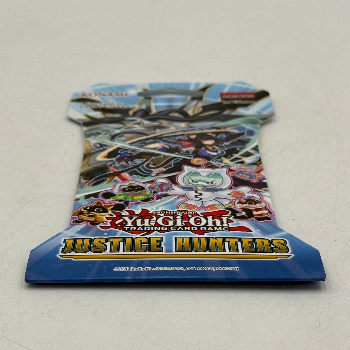 New Yui-Gi-Oh! Justice Hunters Sleeved Booster Pack 1st Edition