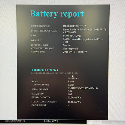 Razer Blade 15 Base RZ09-0328 15.6 i7-10750H 16GB RAM 512GB SSD GeForce RTX 2060