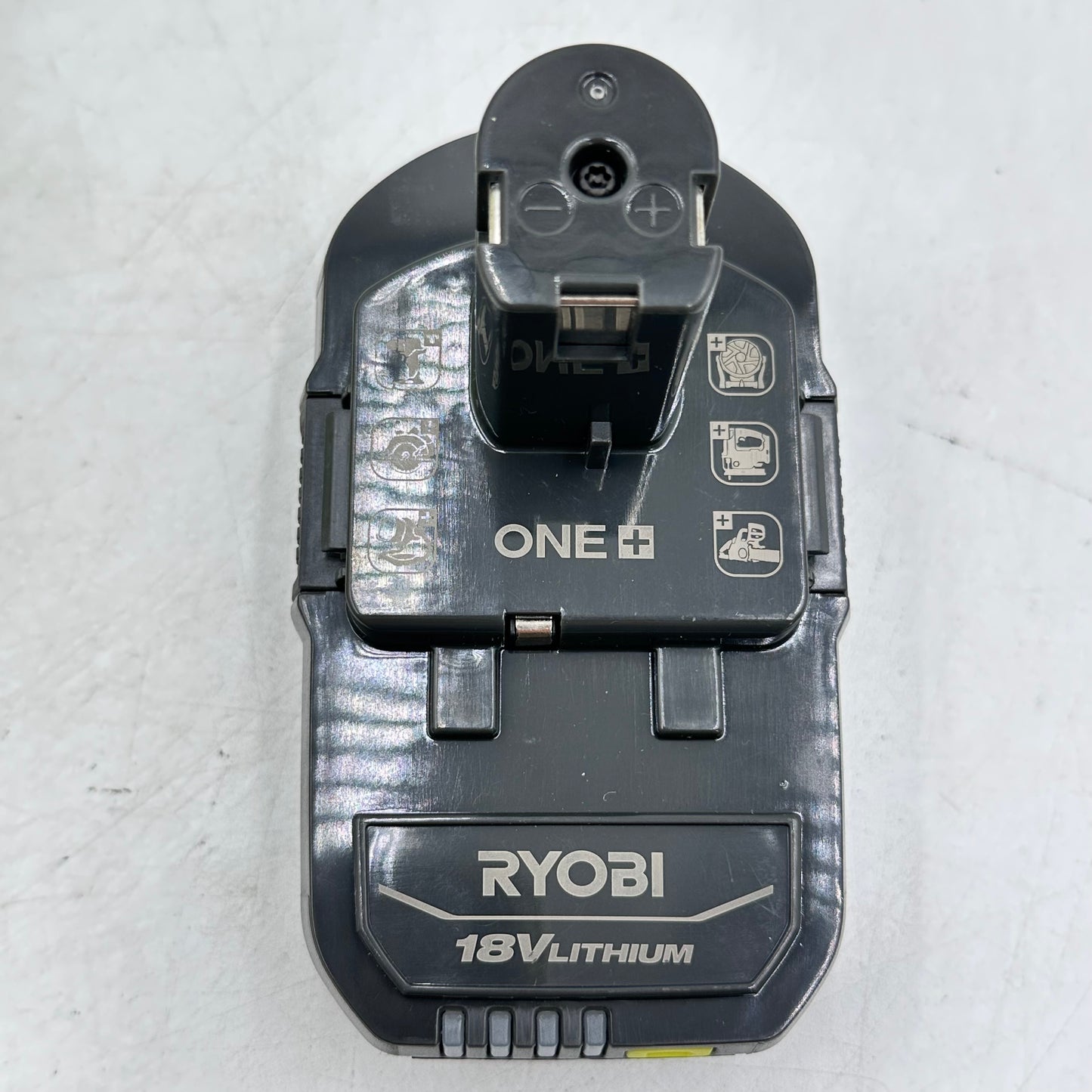 Ryobi One+ PC6002 120V Class 2 Battery Charger + PBP002 18V Li-Ion Battery