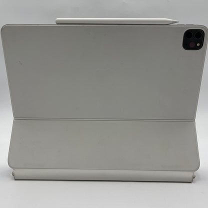 Unlocked Apple iPad Pro 12.9" 5th Gen 2TB Silver NHP43LL/A w/ Pencil & Keyboard