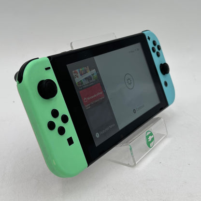 Nintendo Switch v2 Console Gaming System HAC-001(-01)  Animal Crossing Edition