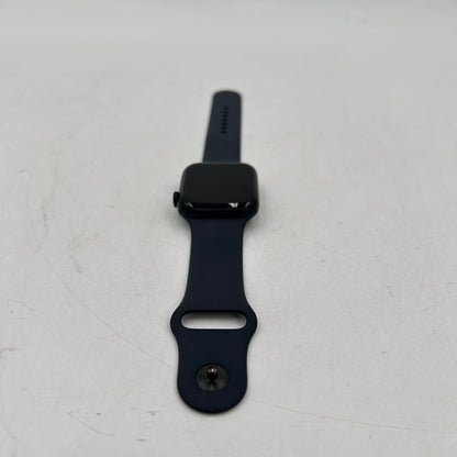 Unlocked Apple Watch SE 3 44MM Midnight Aluminum Black Sport Band MEPJ4LW/A