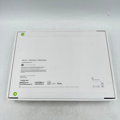 New 2025 Apple MacBook Air 13.3" M4 8C GPU 4.5GHz 16GB RAM 256GB SSD MW0Y3LL/A