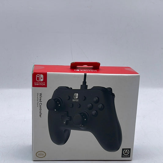 Brand New PowerA Nintendo Switch Wired Controller Black 1511370-01