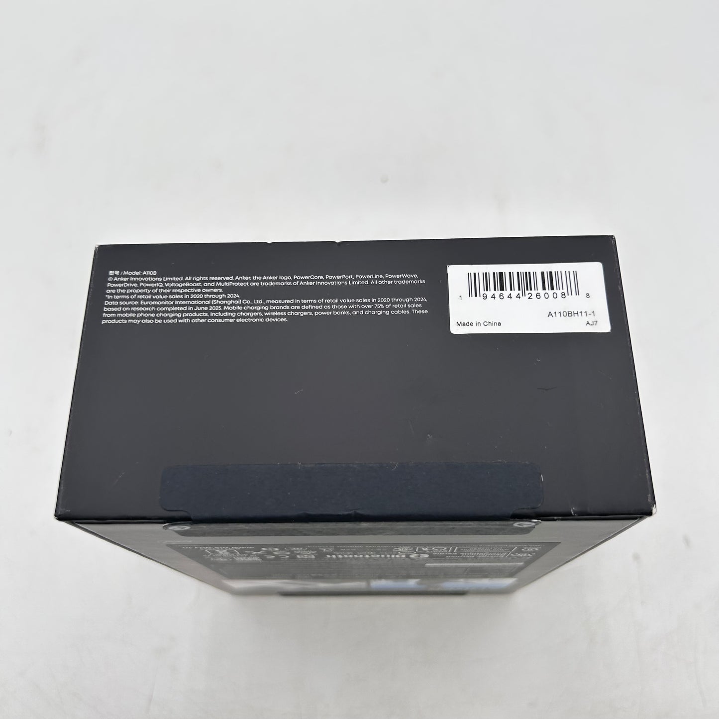 New Anker Prime Power 220W Power Bank A110B Black Ultra-Fast Charging