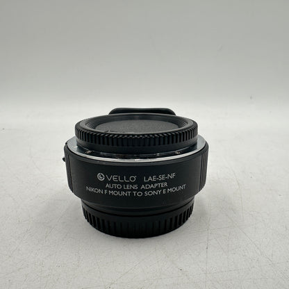 Vello Auto Lens Adapter For Nikon F-Mount to Sony E-Mount LAE-SE-NF