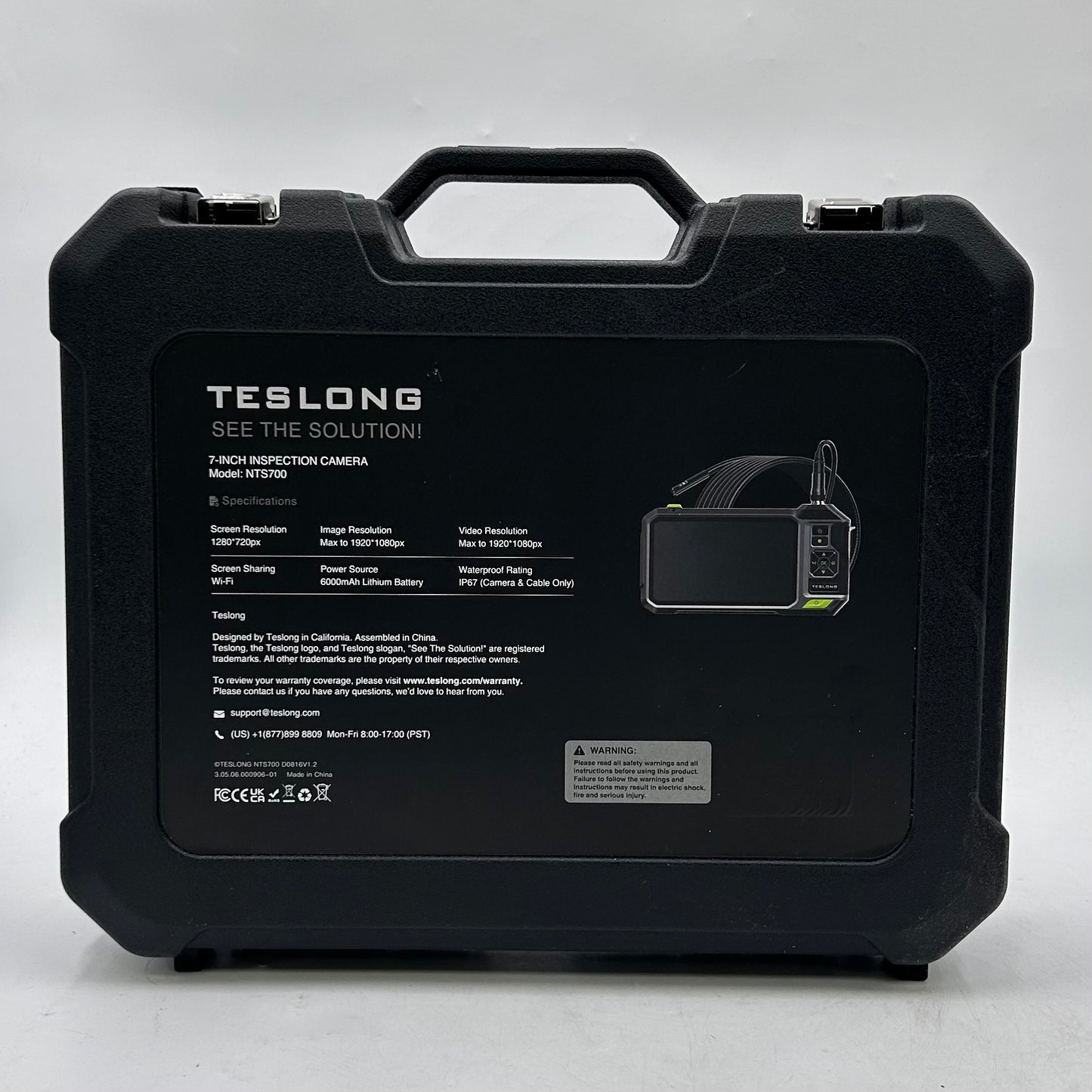 New Teslong NTS700 7-Inch Inspection Camera