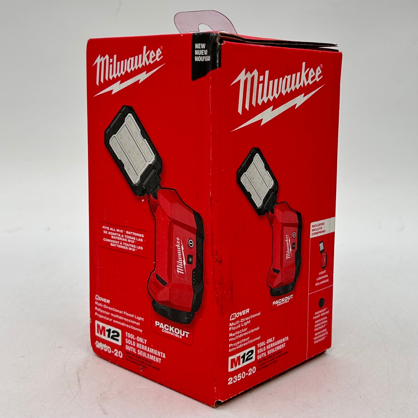 New Milwaukee 2350-20 M12 12V Multi-Directional Flood Light