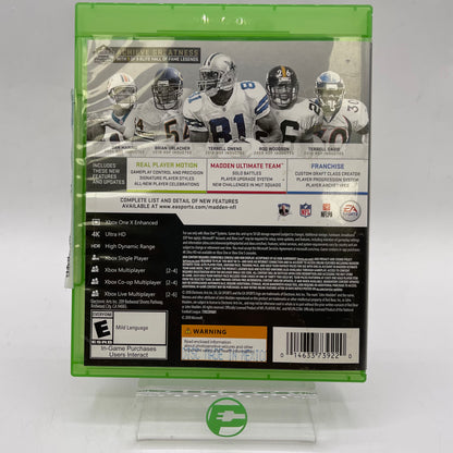 Madden NFL 19: Hall of Fame Edition  (Xbox One, 2018)
