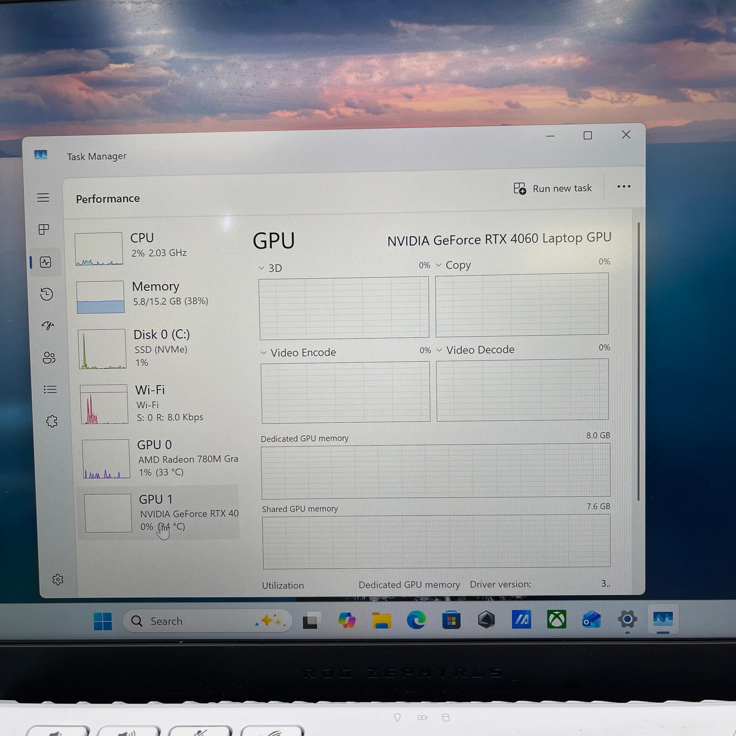 Asus ROG G14 14" Ryzen 9 7940HS 4.0GHz 16GB RAM 512GB GeForce RTX 4060 Read