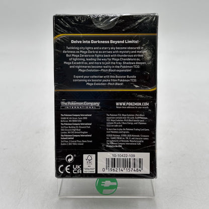 New Pokemon TCG Mega Evolution: Pitch Black Booster Pack